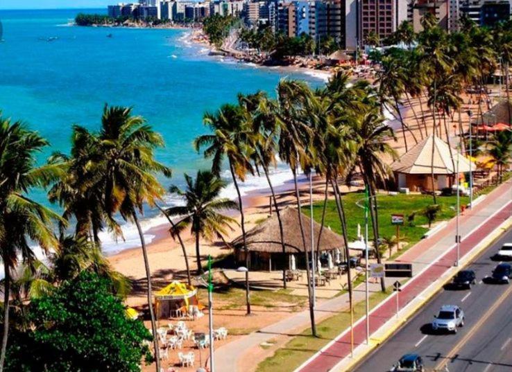 Flat with the sea view Lejlighed Maceió Eksteriør billede